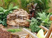Ruffled Waters-Medium Tropical Pond Waterfalls Garden Kits