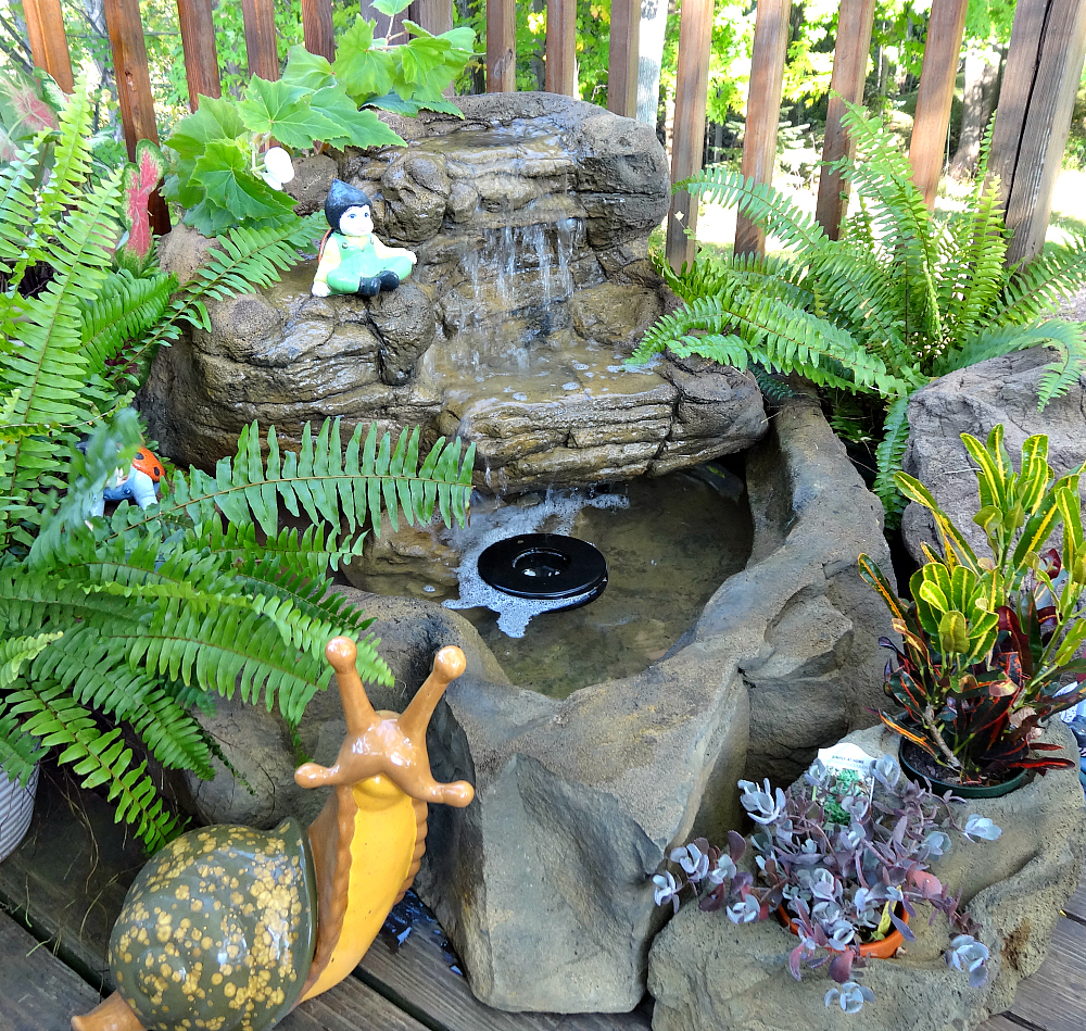 Small Patio Pond Backyard Waterfall Kits & Water Features